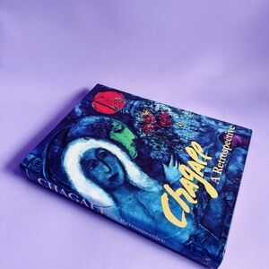 Chagall: A Retrospective Hardcover Art Book - Blue Cover
